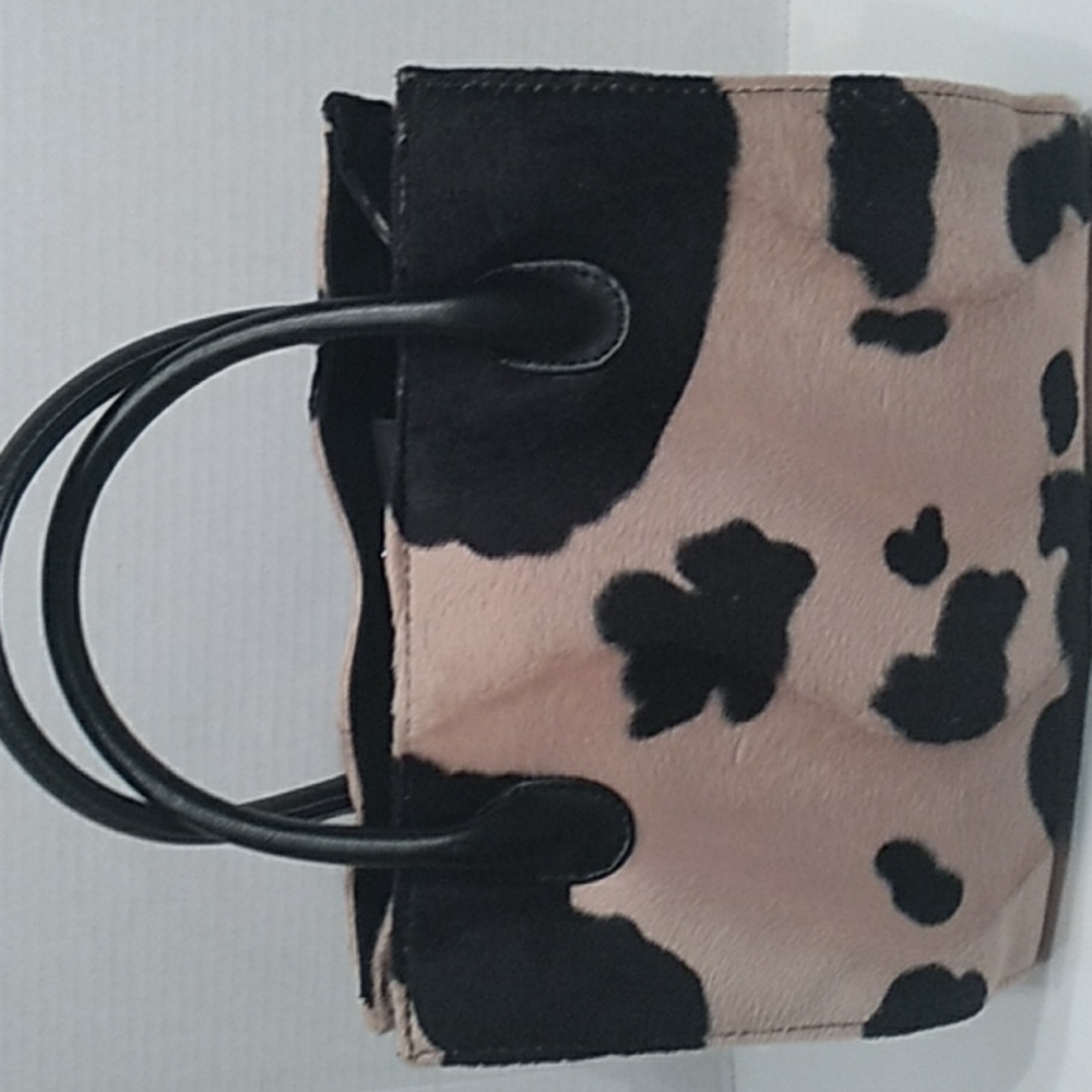 HANDBAG FAUX CALF SKIN LINZ & COMPANY